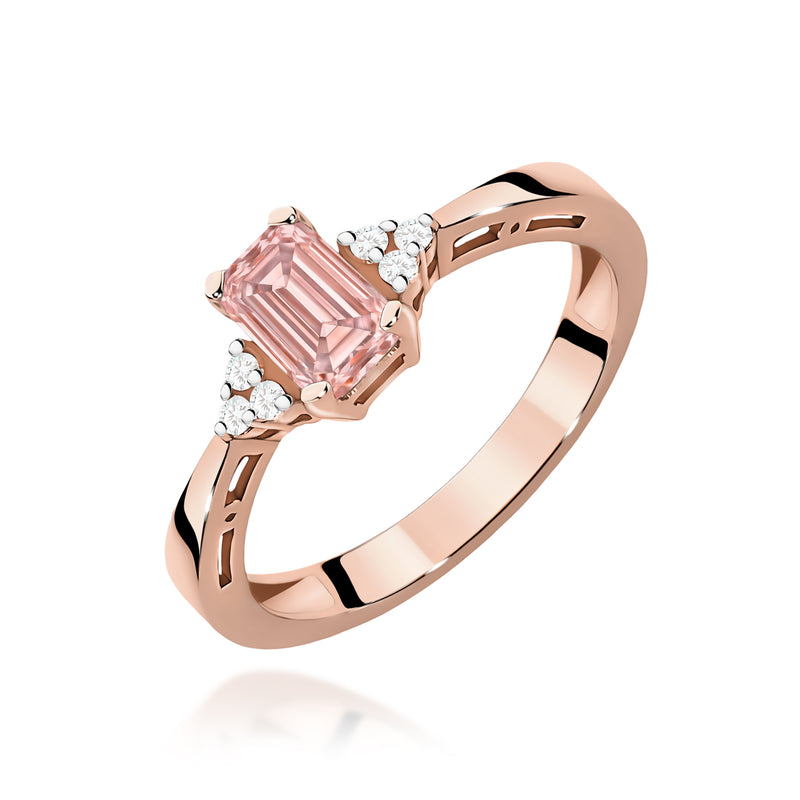 Inel Aur 14K cu Diamante de Laborator 0.53 ct, imaginea 5 din 12