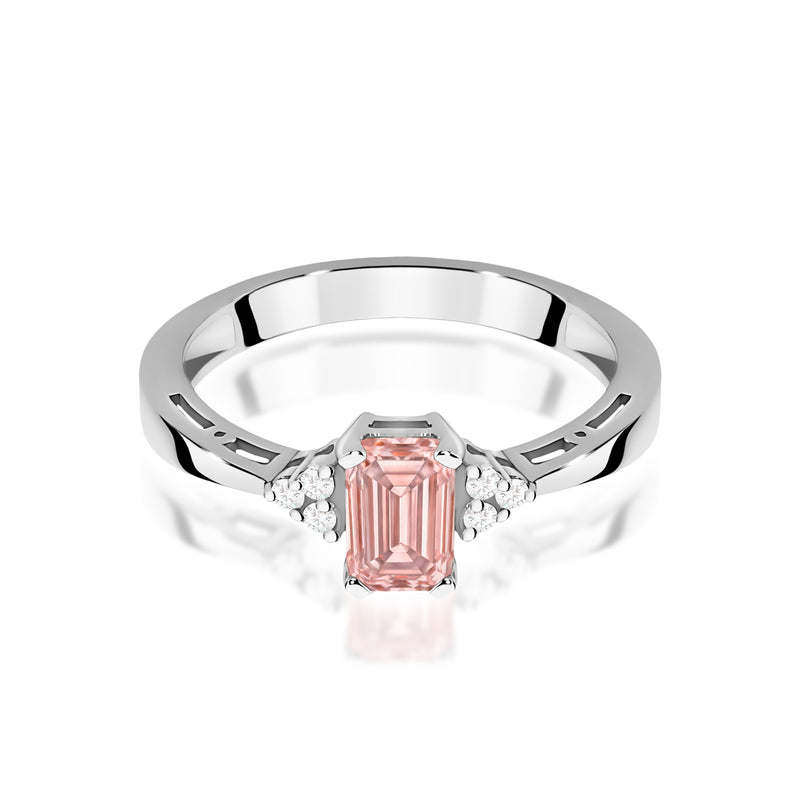 Inel Aur 14K cu Diamante de Laborator 0.53 ct, imaginea 10 din 12