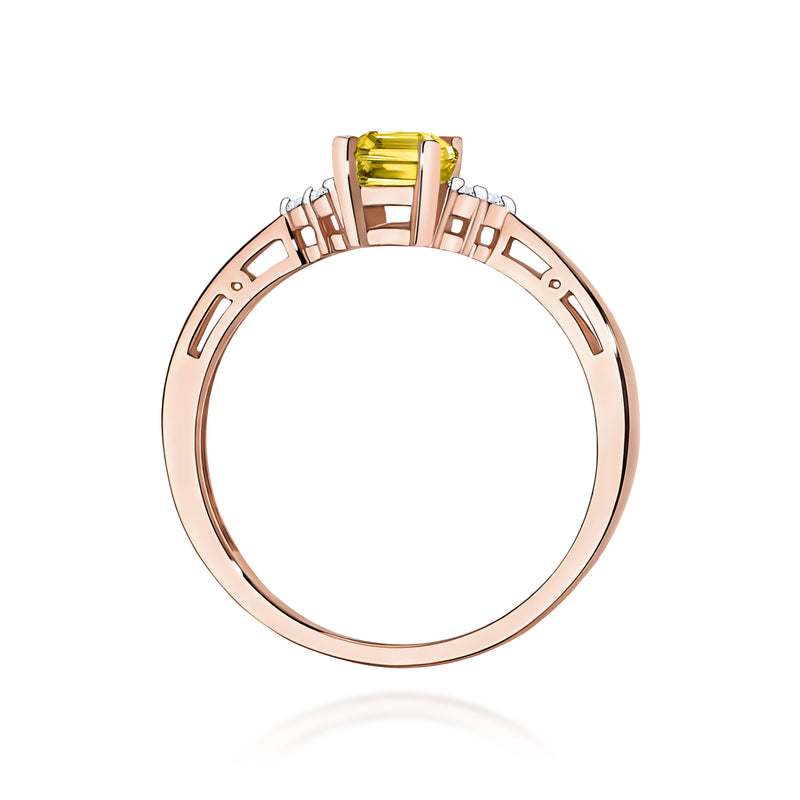 Inel Aur 14K cu Diamante de Laborator 0.53 ct, imaginea 7 din 12