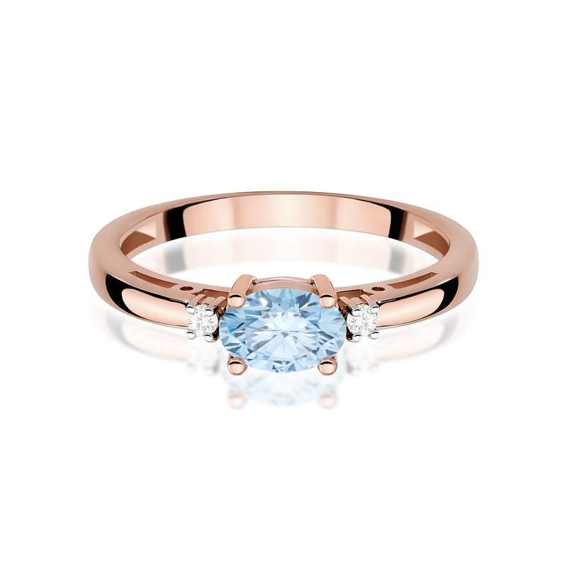 Inel Aur 14K cu Diamante de Laborator 0.53 ct, imaginea 6 din 12