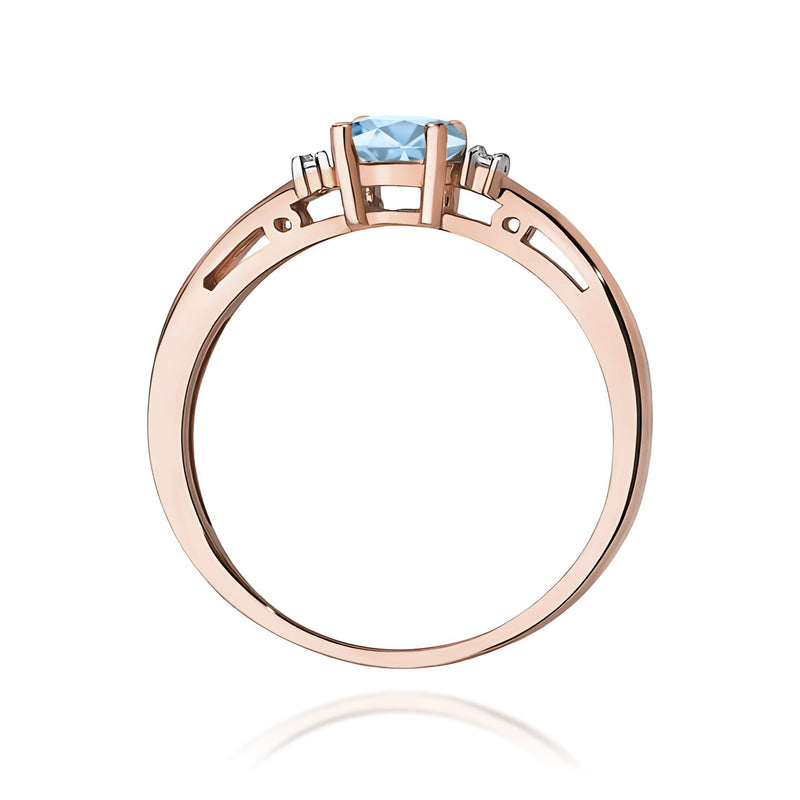 Inel Aur 14K cu Diamante de Laborator 0.53 ct, imaginea 7 din 12