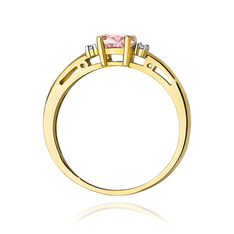 Inel Aur 14K cu Diamante de Laborator 0.53 ct, imaginea 3 din 12