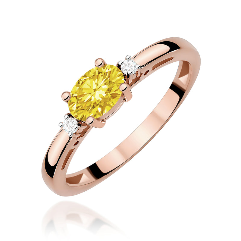 Inel Aur 14K cu Diamante de Laborator 0.53 ct, imaginea 5 din 12