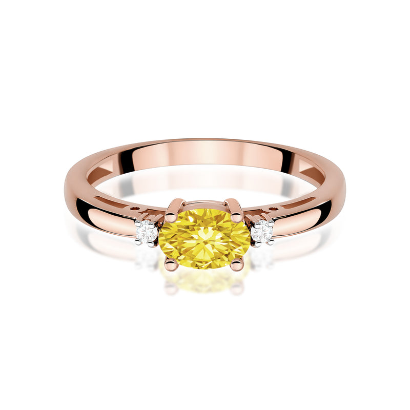 Inel Aur 14K cu Diamante de Laborator 0.53 ct, imaginea 6 din 12
