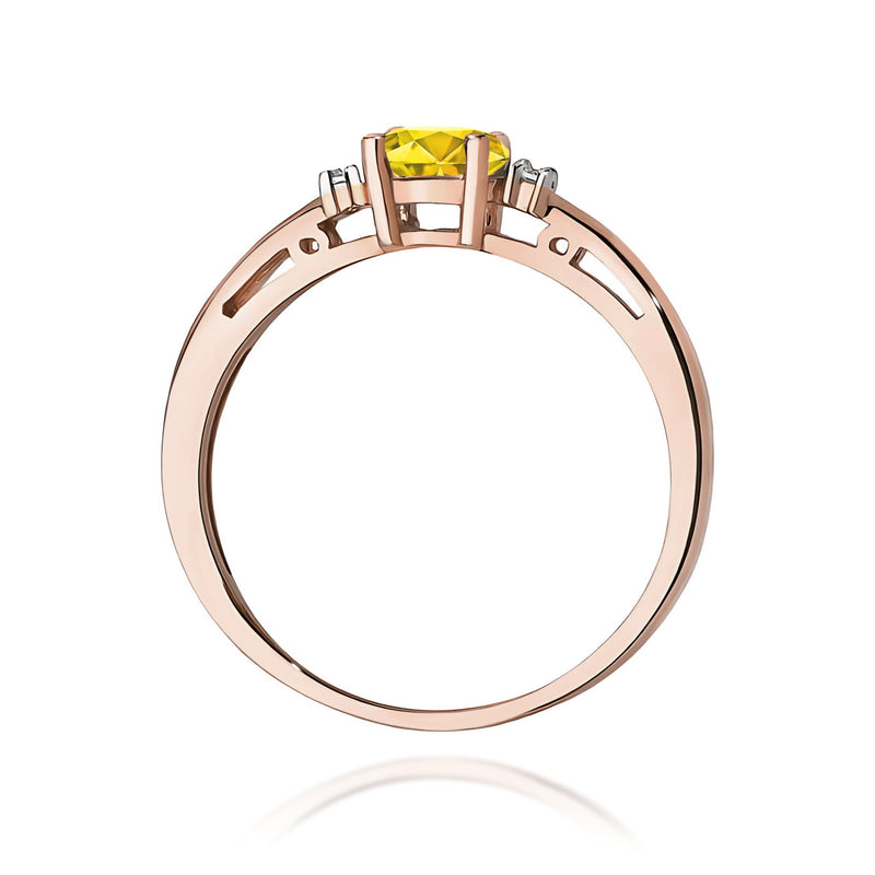 Inel Aur 14K cu Diamante de Laborator 0.53 ct, imaginea 7 din 12