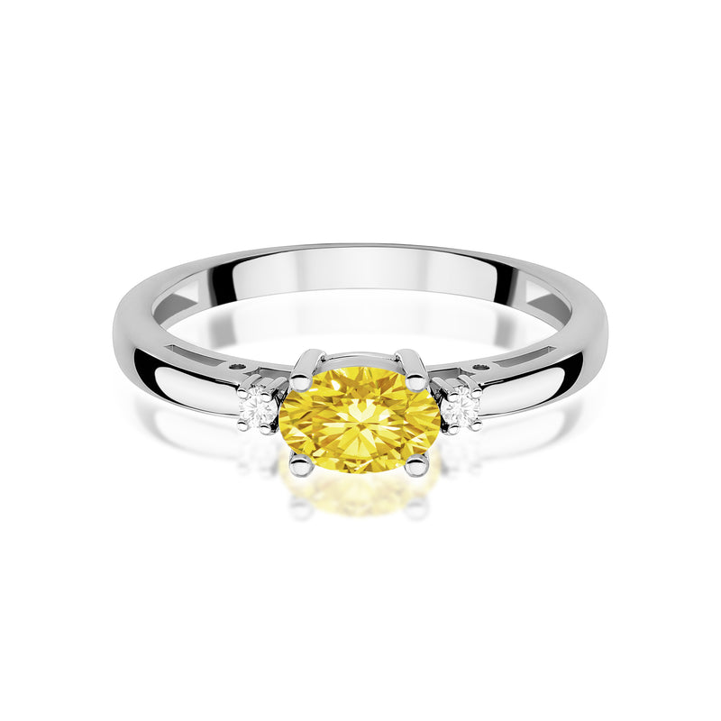 Inel Aur 14K cu Diamante de Laborator 0.53 ct, imaginea 10 din 12