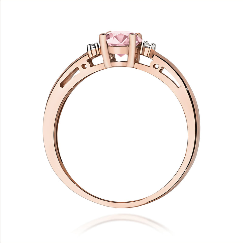Inel Aur 14K cu Diamante de Laborator 0.53 ct, imaginea 7 din 12