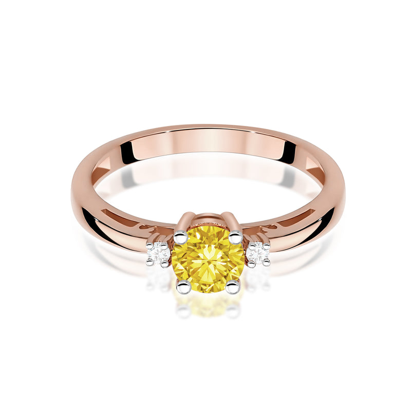 Inel Aur 14K cu Diamante de Laborator 0.53 ct, imaginea 6 din 12