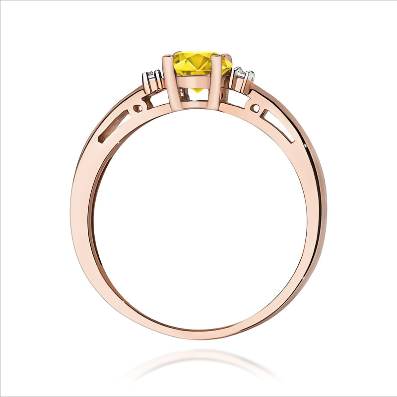 Inel Aur 14K cu Diamante de Laborator 0.53 ct, imaginea 7 din 12
