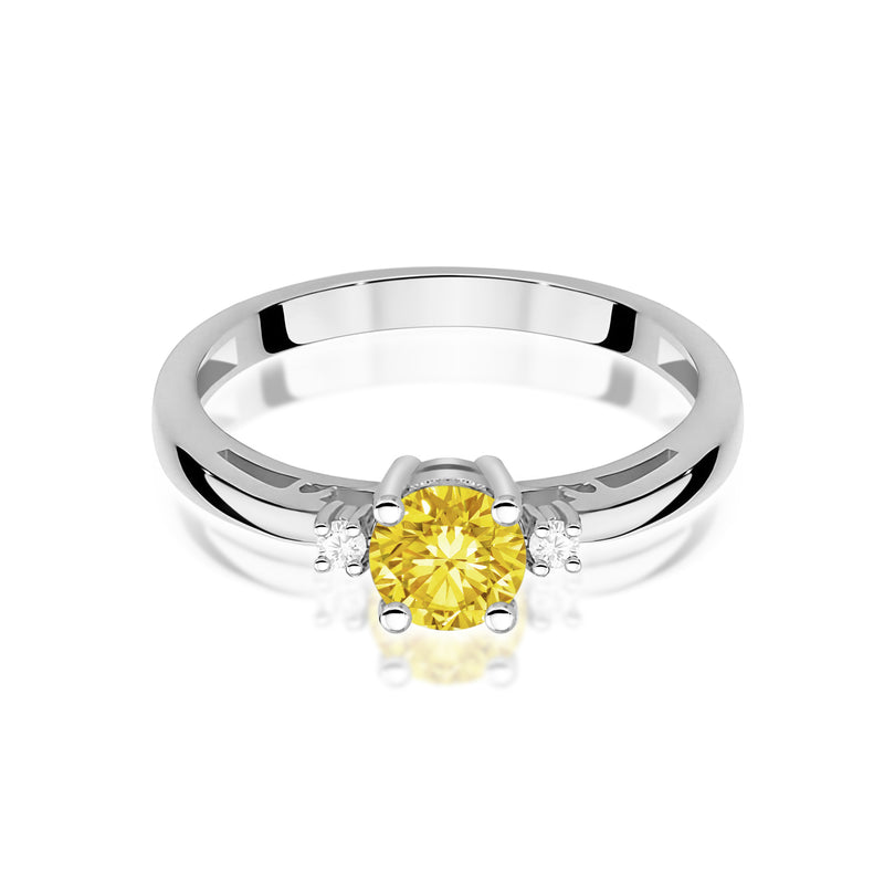 Inel Aur 14K cu Diamante de Laborator 0.53 ct, imaginea 10 din 12