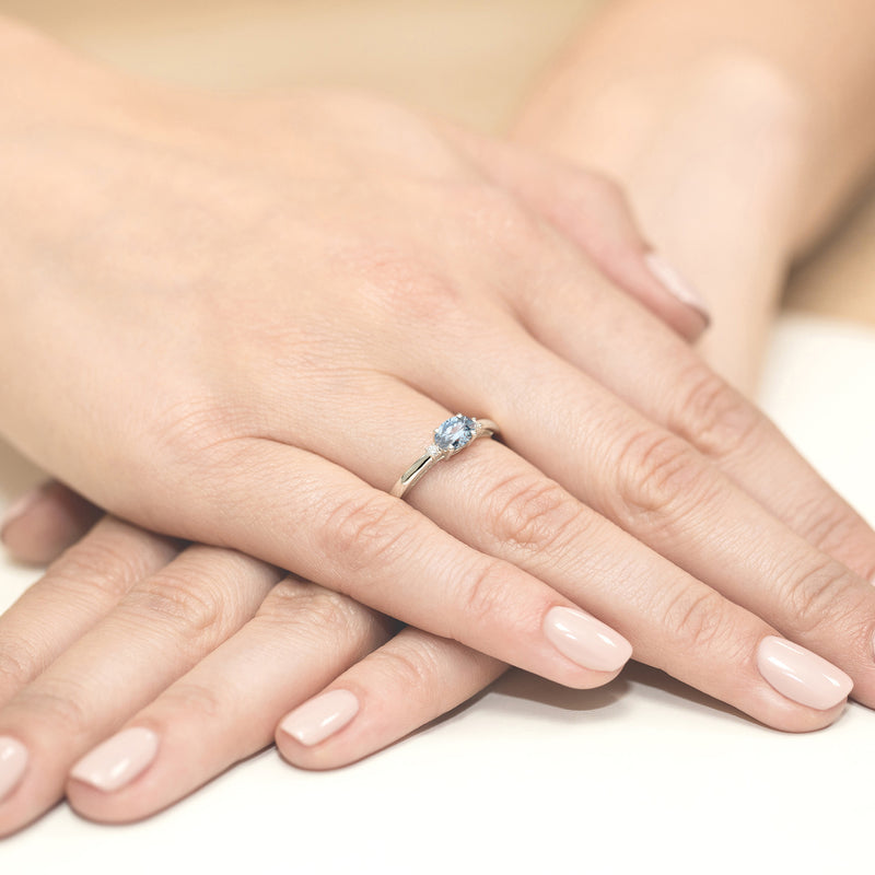 Inel Aur 9K cu Diamante de Laborator 0.53 ct, imaginea 8 din 8