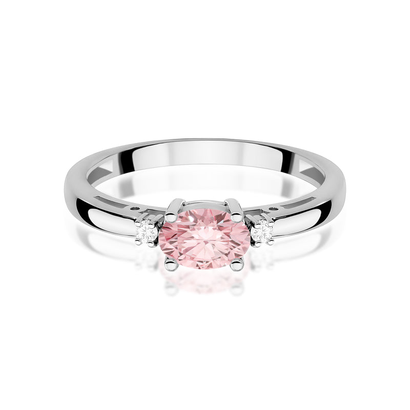 Inel Aur 9K cu Diamante de Laborator 0.53 ct, imaginea 6 din 8