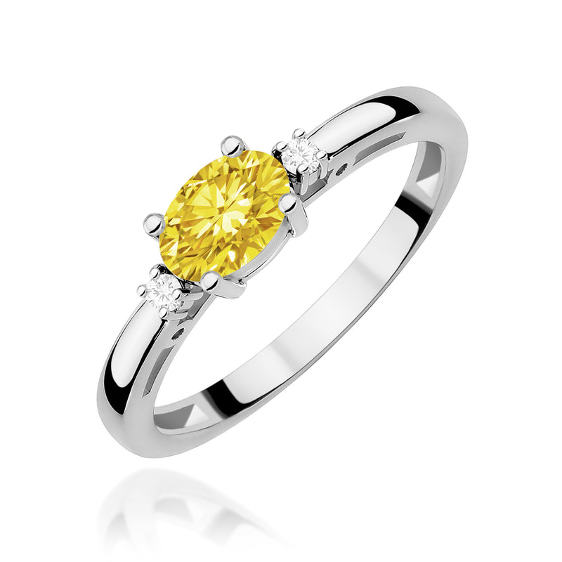 Inel Aur 9K cu Diamante de Laborator 0.53 ct, imaginea 5 din 8
