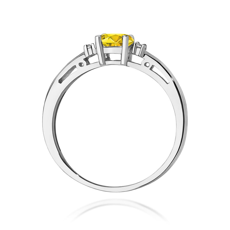 Inel Aur 9K cu Diamante de Laborator 0.53 ct, imaginea 7 din 8