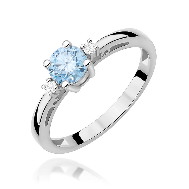 Inel Aur 9K cu Diamante de Laborator 0.53 ct, imaginea 5 din 8