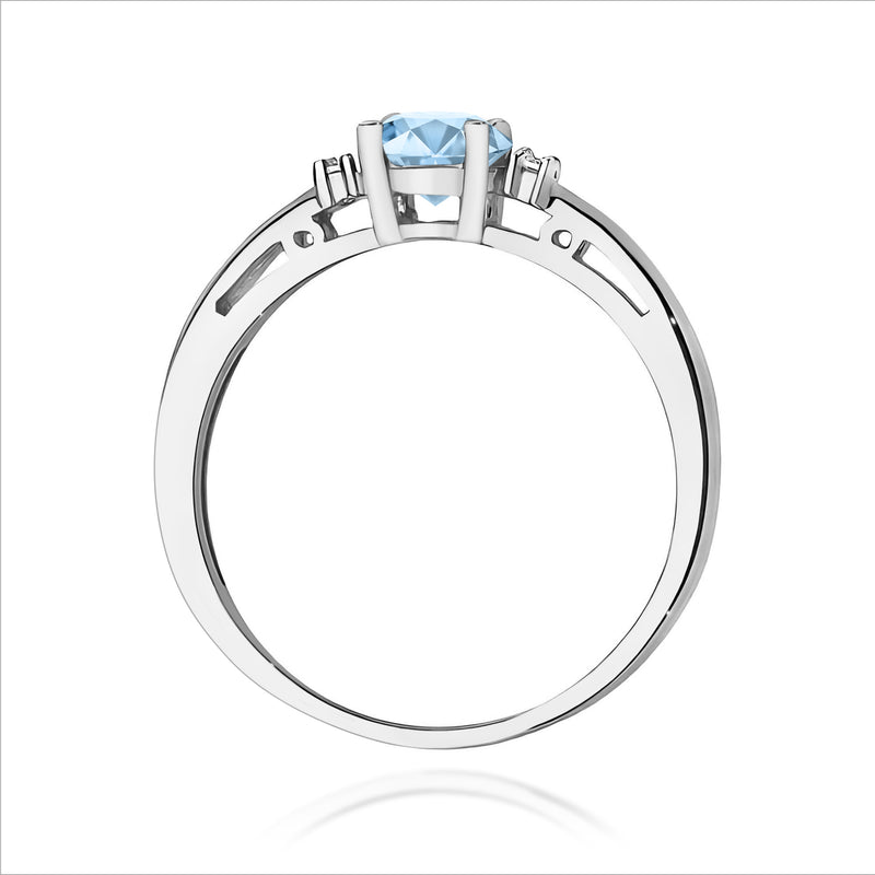 Inel Aur 9K cu Diamante de Laborator 0.53 ct, imaginea 7 din 8