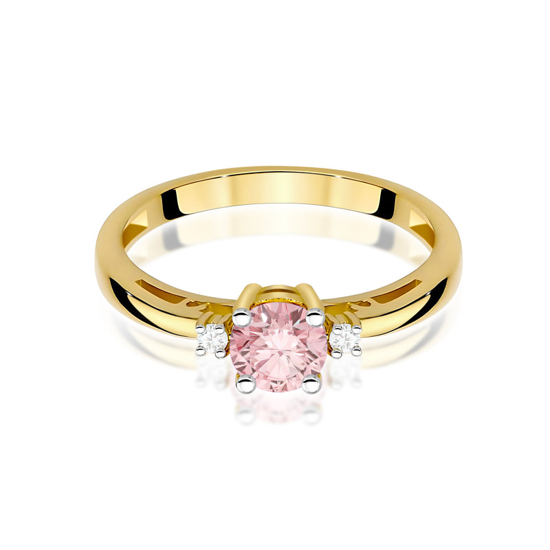 Inel Aur 9K cu Diamante de Laborator 0.53 ct, imaginea 2 din 8