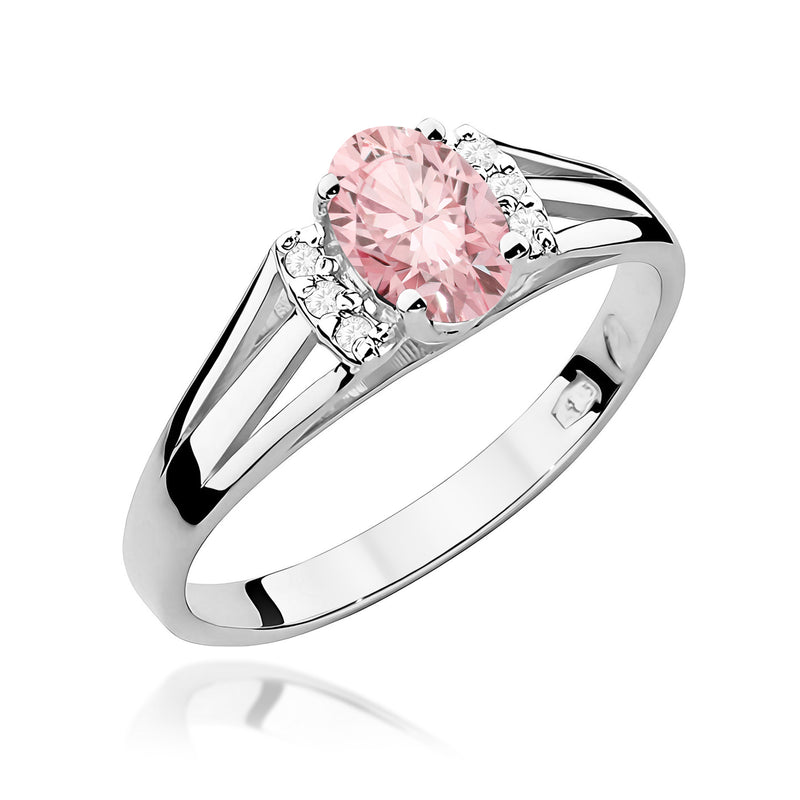 Inel Aur 9K cu Diamante de Laborator 0.55 ct, imaginea 5 din 8
