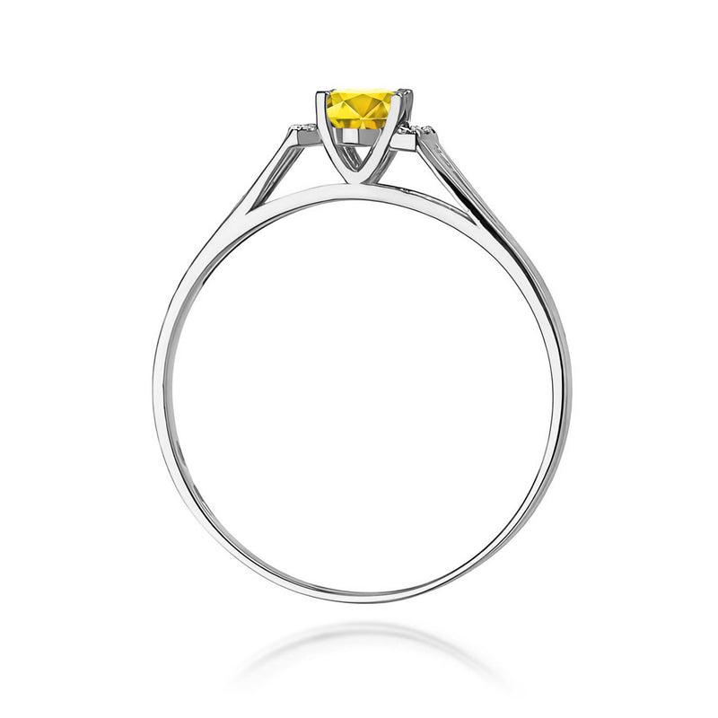 Inel Aur 9K cu Diamante de Laborator 0.55 ct, imaginea 7 din 8