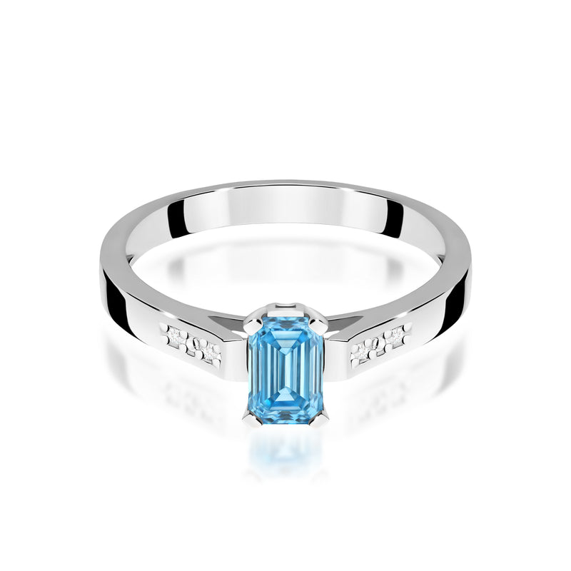 Inel Aur 9K cu Diamante de Laborator 0.54 ct, imaginea 6 din 8