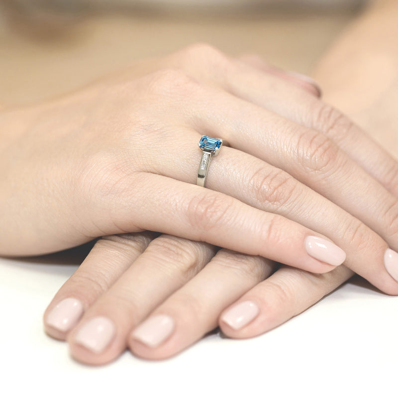 Inel Aur 9K cu Diamante de Laborator 0.54 ct, imaginea 8 din 8