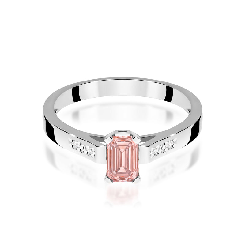 Inel Aur 9K cu Diamante de Laborator 0.54 ct, imaginea 6 din 8