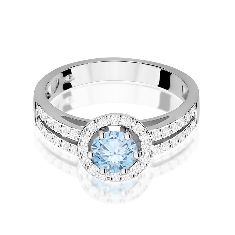 Inel Aur 9K cu Diamante de Laborator 0.70 ct, imaginea 6 din 8