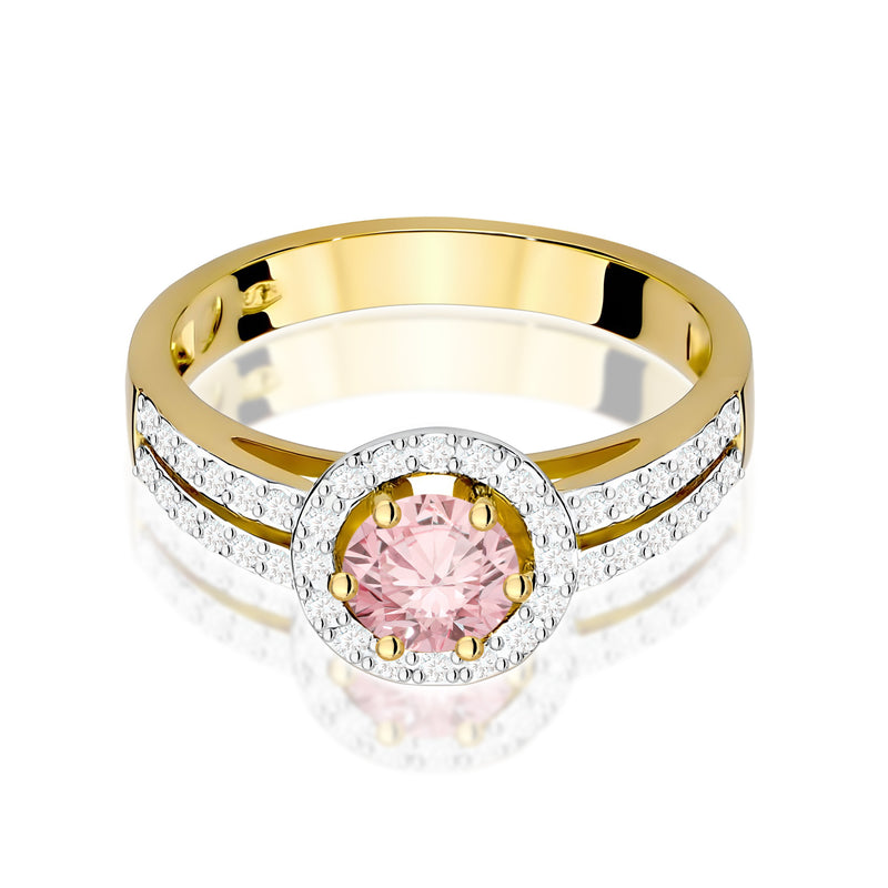 Inel Aur 9K cu Diamante de Laborator 0.70 ct, imaginea 2 din 8