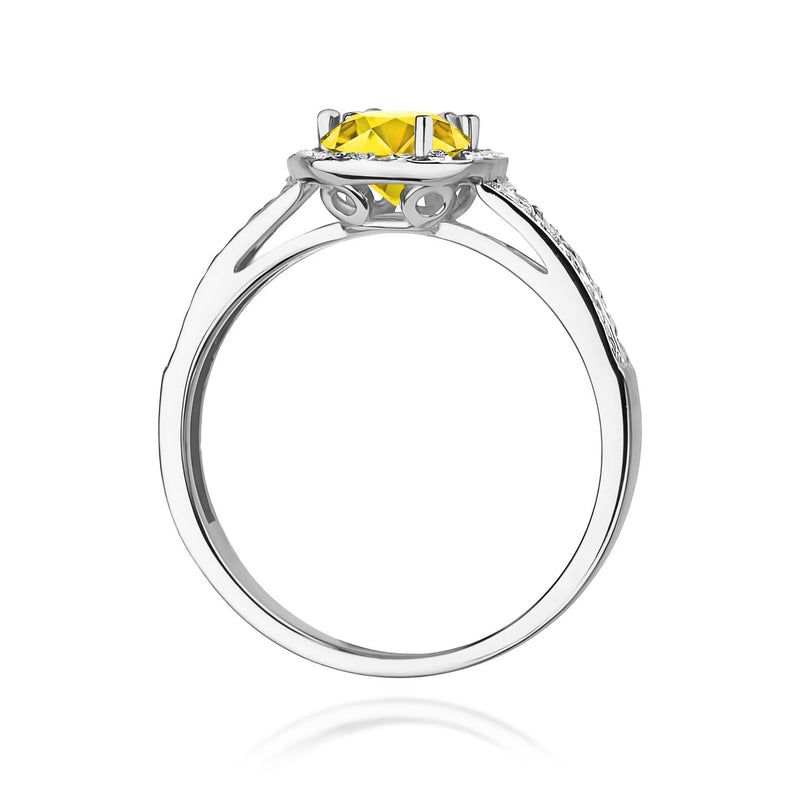 Inel Aur 9K cu Diamante de Laborator 0.70 ct, imaginea 7 din 8