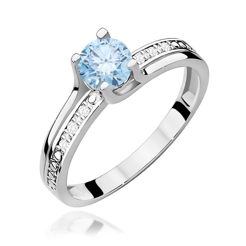 Inel Aur 9K cu Diamante de Laborator 0.53 ct, imaginea 5 din 8