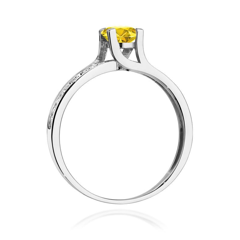 Inel Aur 9K cu Diamante de Laborator 0.53 ct, imaginea 7 din 8
