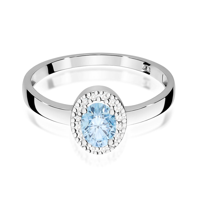 Inel Aur 9K cu Diamante de Laborator 0.58 ct, imaginea 6 din 8