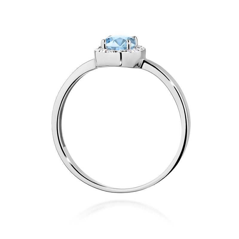 Inel Aur 9K cu Diamante de Laborator 0.58 ct, imaginea 7 din 8