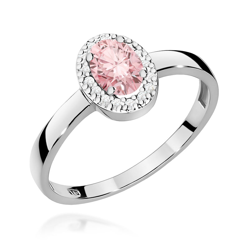 Inel Aur 9K cu Diamante de Laborator 0.58 ct, imaginea 5 din 8