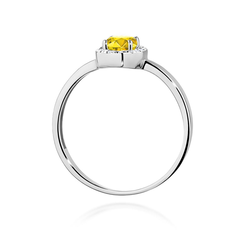 Inel Aur 9K cu Diamante de Laborator 0.58 ct, imaginea 7 din 8