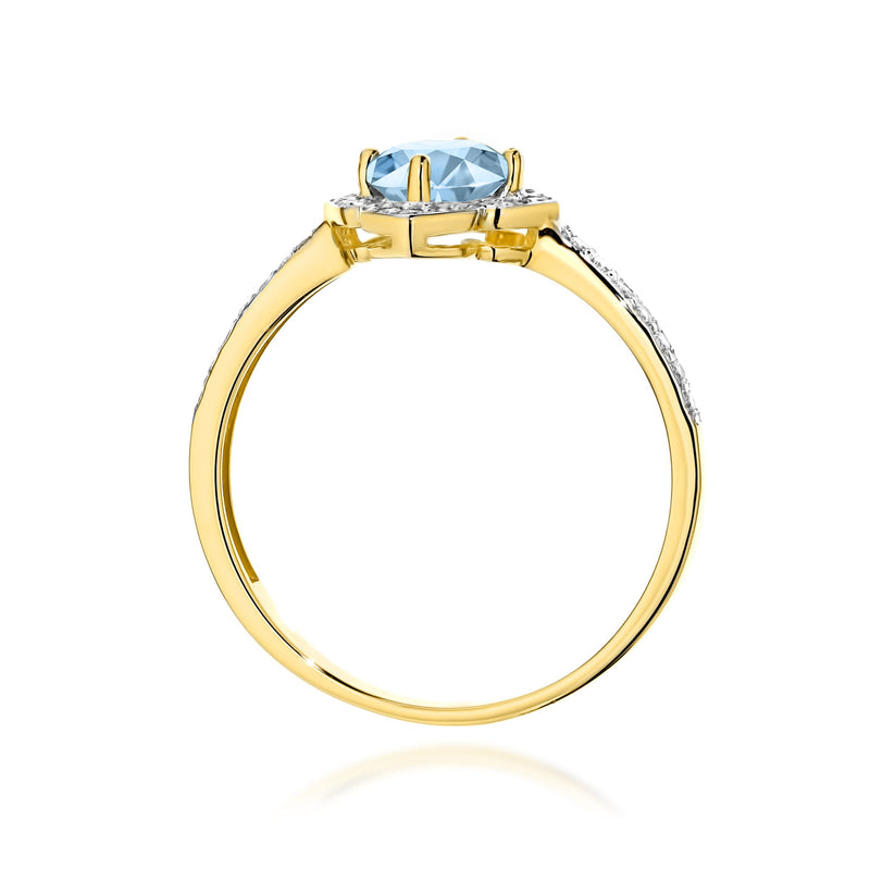 Inel Aur 14K cu Diamante de Laborator 0.63 ct, imaginea 3 din 12