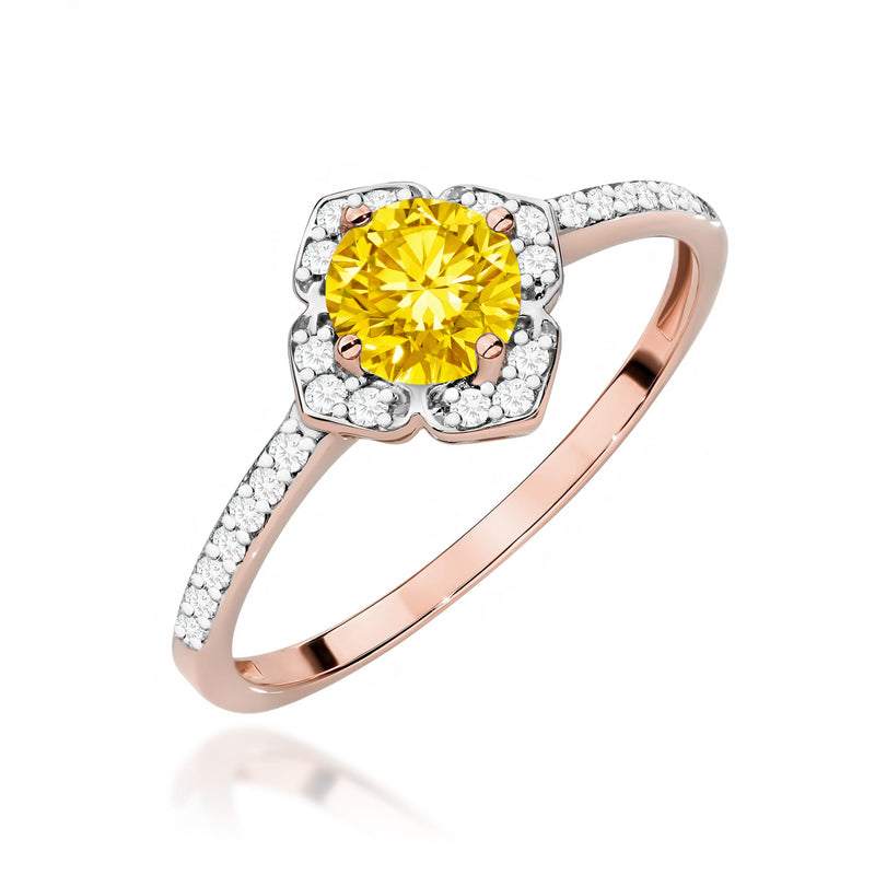 Inel Aur 14K cu Diamante de Laborator 0.63 ct, imaginea 5 din 12