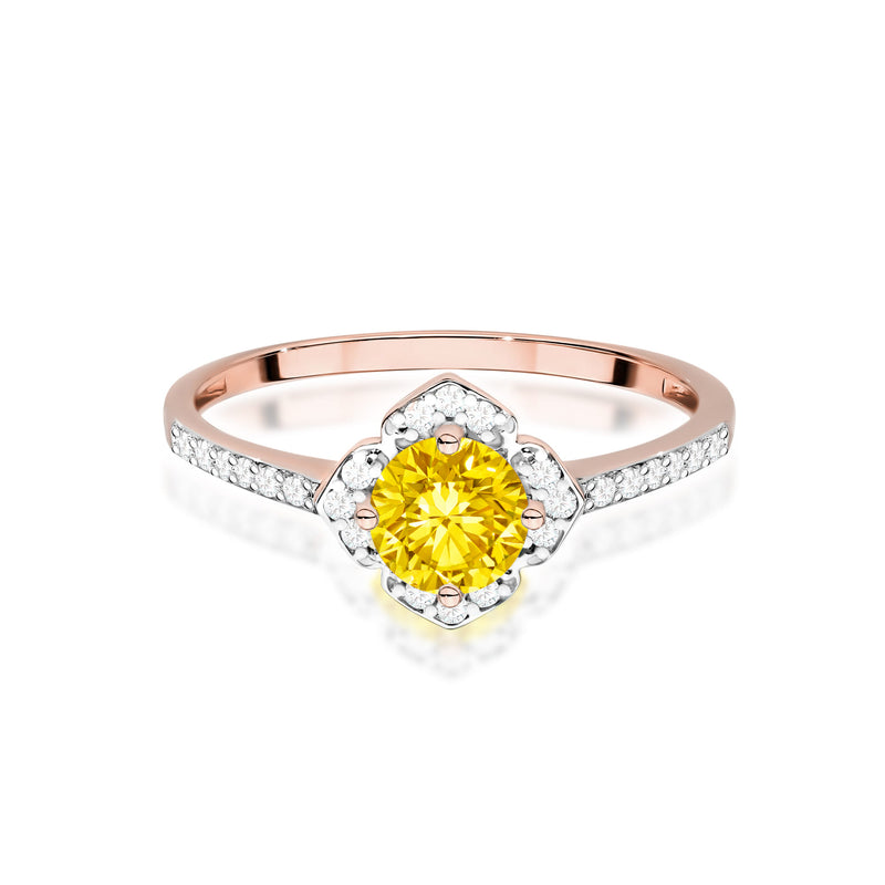 Inel Aur 14K cu Diamante de Laborator 0.63 ct, imaginea 6 din 12