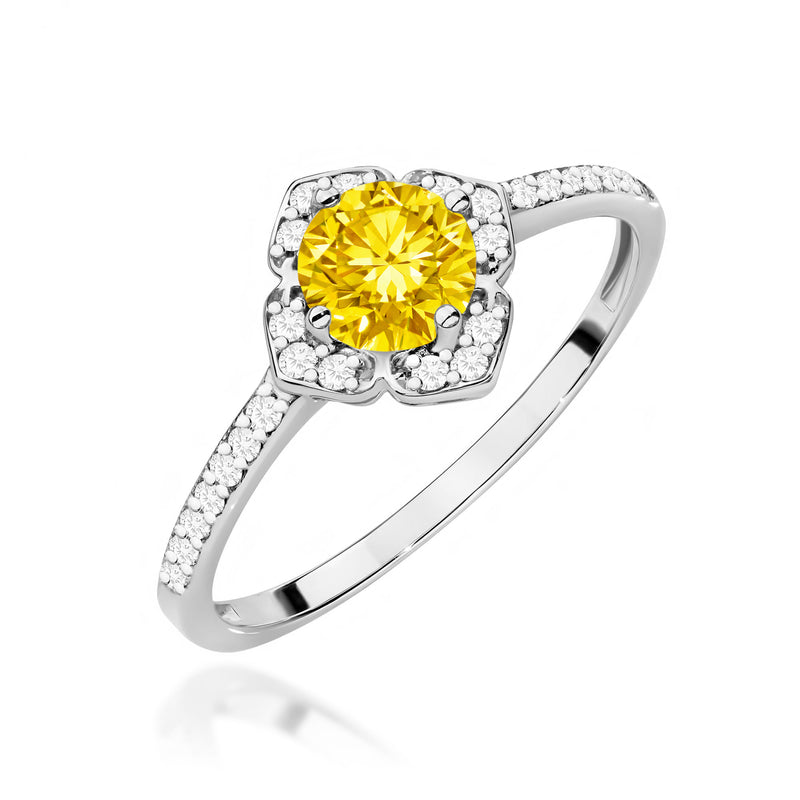 Inel Aur 14K cu Diamante de Laborator 0.63 ct, imaginea 9 din 12