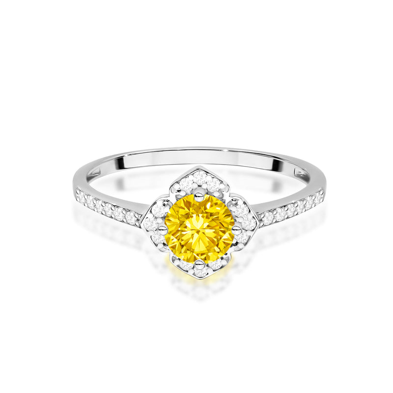 Inel Aur 14K cu Diamante de Laborator 0.63 ct, imaginea 10 din 12