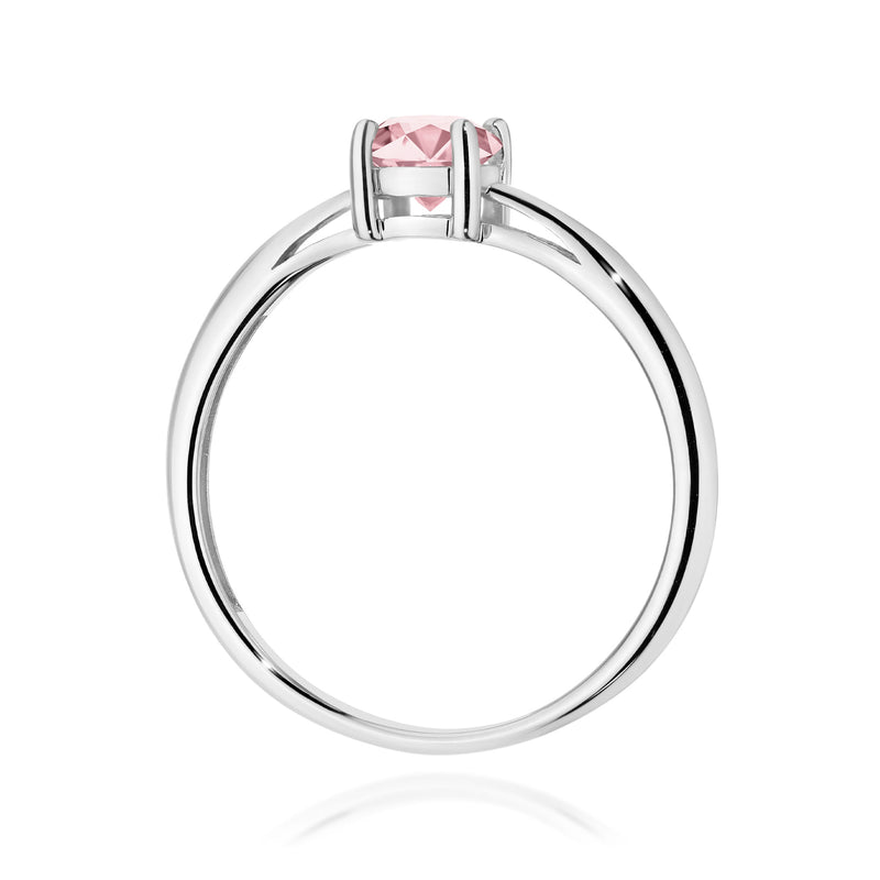 Inel Aur 14K cu Diamant Roz de Laborator 0.50 ct, imaginea 11 din 12