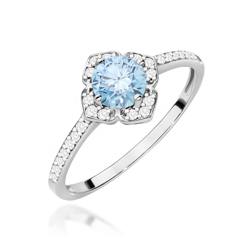 Inel Aur 9K cu Diamante de Laborator 0.63 ct, imaginea 5 din 8