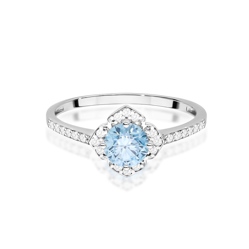 Inel Aur 9K cu Diamante de Laborator 0.63 ct, imaginea 6 din 8