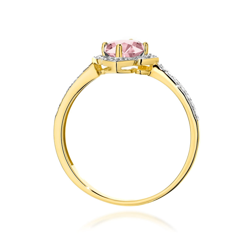 Inel Aur 9K cu Diamante de Laborator 0.63 ct, imaginea 3 din 8