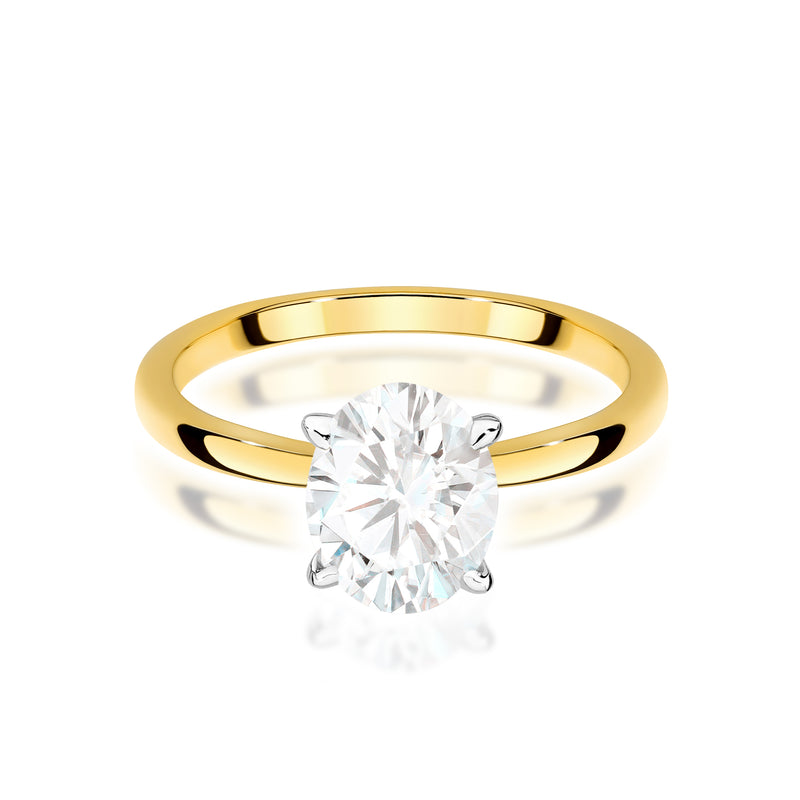 Inel Aur 14K cu Diamant de Laborator 1.00 ct, imaginea 2 din 9