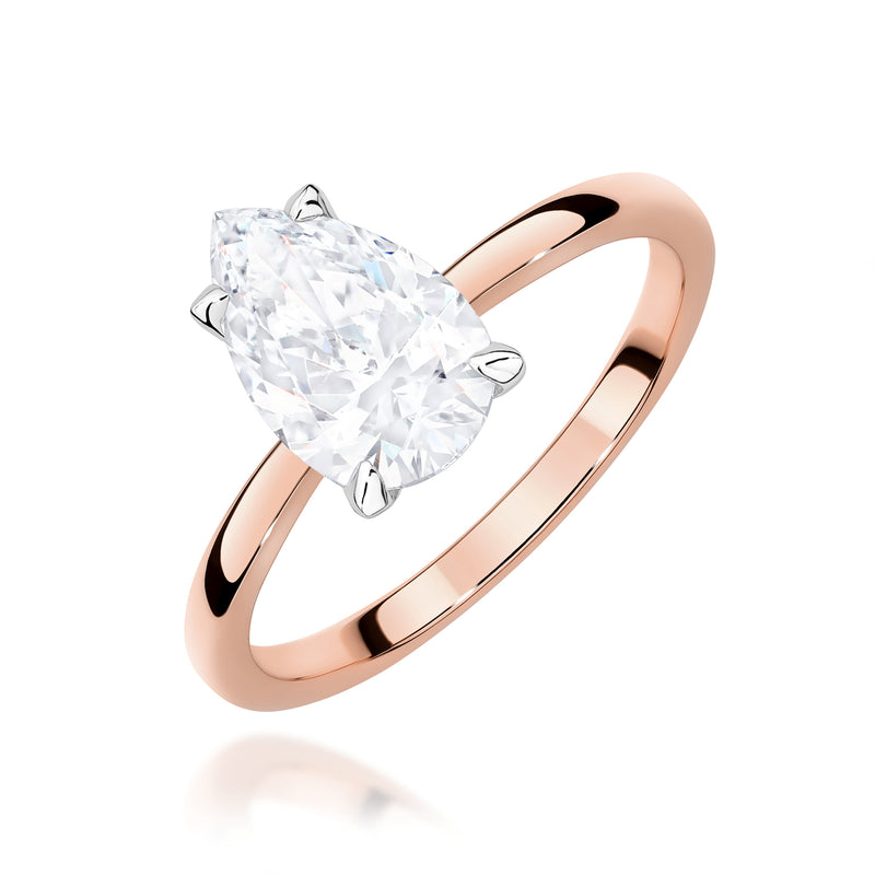 Inel Aur 14K cu Diamant de Laborator 1.00 ct, imaginea 4 din 9