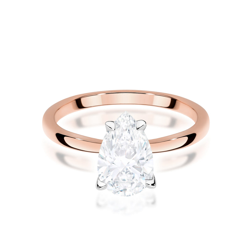 Inel Aur 14K cu Diamant de Laborator 1.00 ct, imaginea 5 din 9