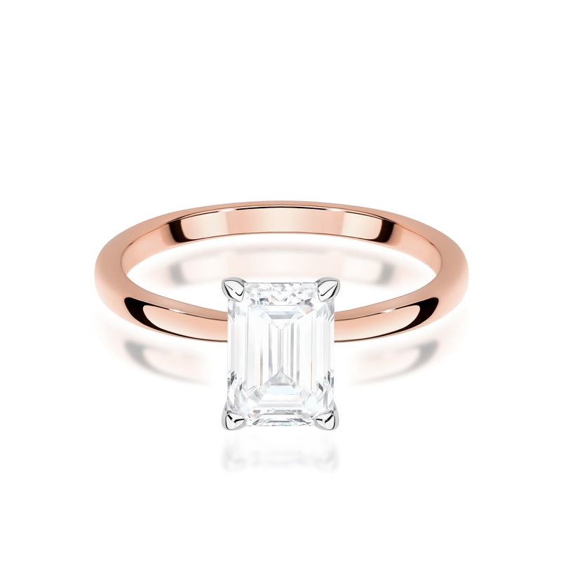 Inel Aur 14K cu Diamant de Laborator 1.00 ct, imaginea 5 din 9