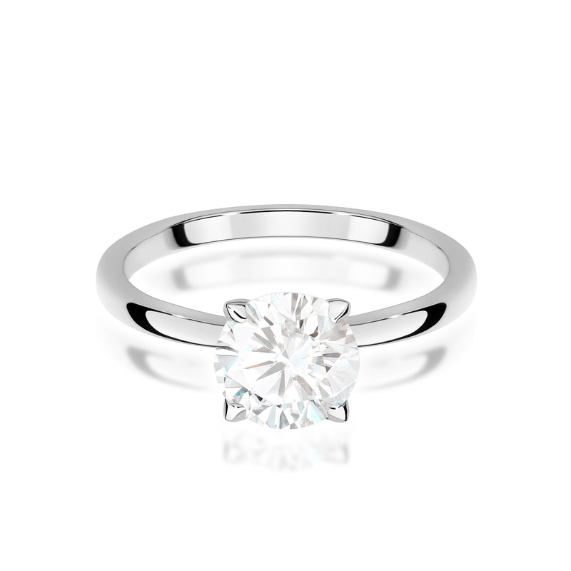 Inel Aur 9K cu Diamant de Laborator 1.00 ct, imaginea 5 din 6
