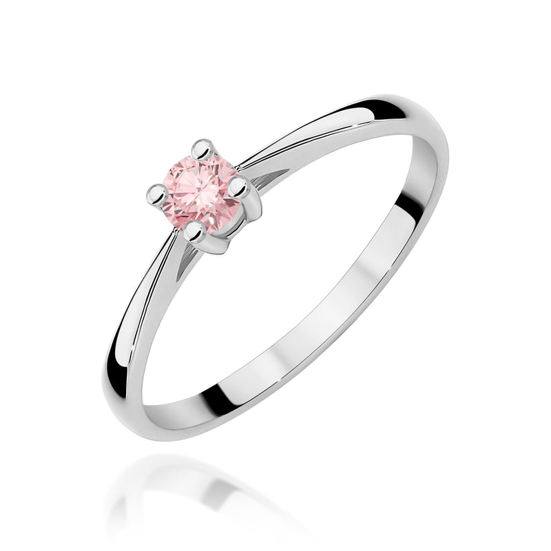 Inel Aur 14K cu Diamant de Laborator 0.15 ct, imaginea 9 din 12